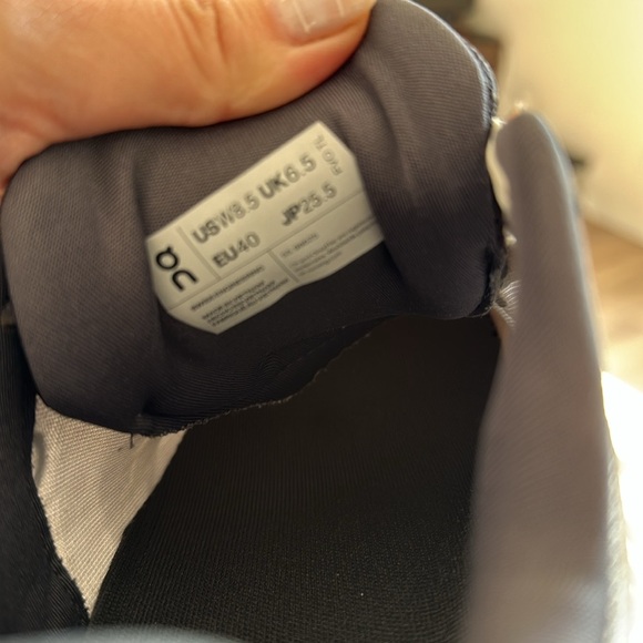 EUC on running Cloudgo Sneakers in White|Glacier - Picture 12 of 13